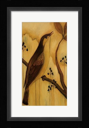 Framed Bird IV Print