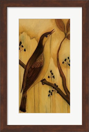 Framed Bird IV Print