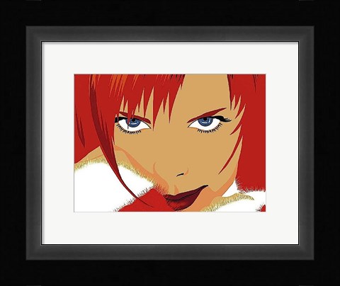 Framed On Fire Print