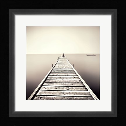 Framed Waiting... Print