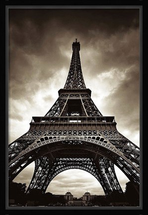 Framed Eiffel Tower Print
