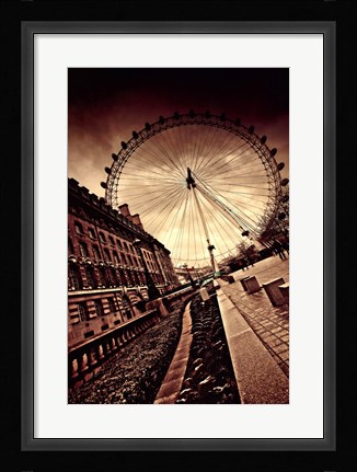Framed London Eye Print