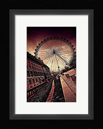Framed London Eye Print