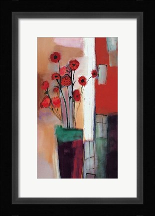 Framed Flowers at Home Print