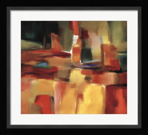 Framed Harmonious Space Print