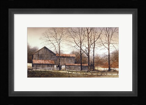 Framed Treeline Print