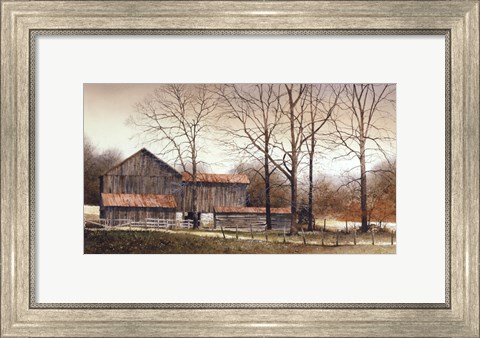 Framed Treeline Print