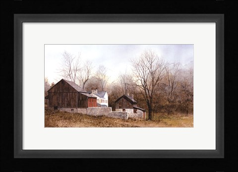 Framed North of New Hope Print