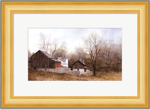 Framed North of New Hope Print