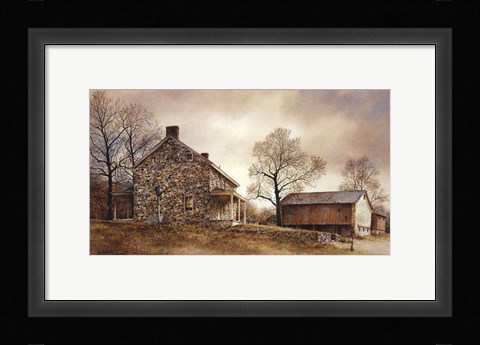 Framed Pennsylvania Morning Print
