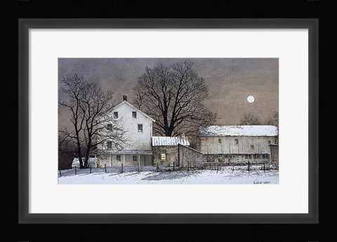 Framed Full Moon Print