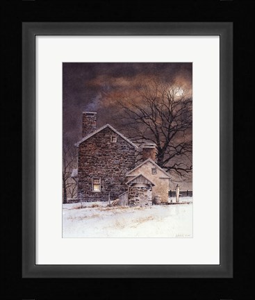 Framed Blue Moon Print