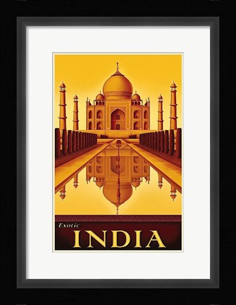 Framed Exotic India Print