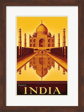 Framed Exotic India Print