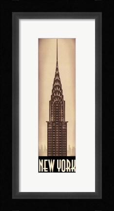 Framed New York Print
