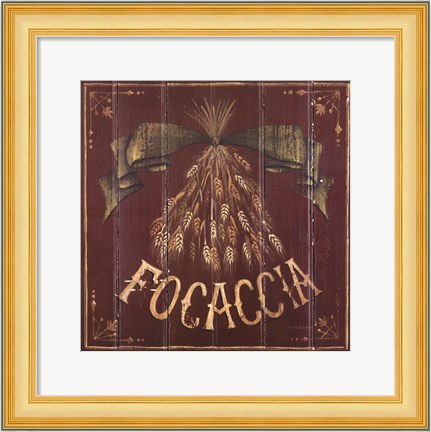 Framed Focaccia Print
