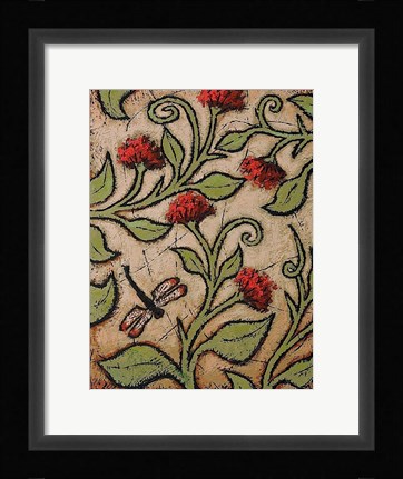 Framed Dragonfly 9 Print