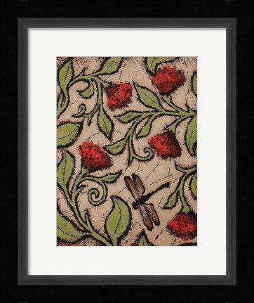 Framed Dragonfly 3 Print