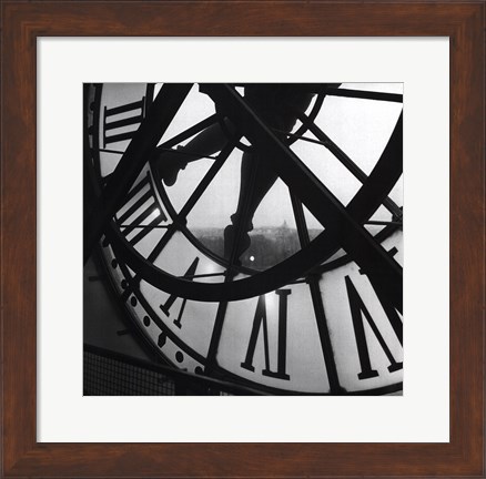 Framed Orsay Clock Print