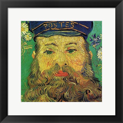 Framed Joseph Roulin (detail) Print