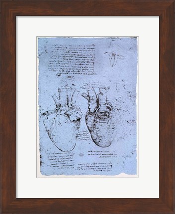 Framed Heart Print