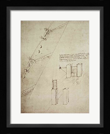 Framed Design for a Lock Print