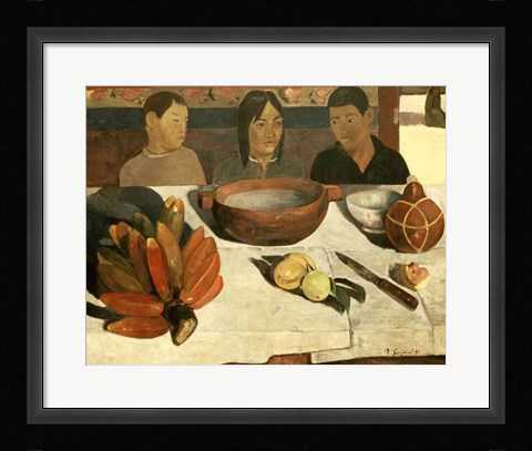Framed Meal (The Bananas), 1891 Print