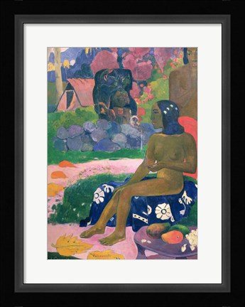 Framed Vairaumati Tei Oa Print