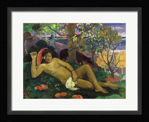 Framed Te Arii Vahine Print