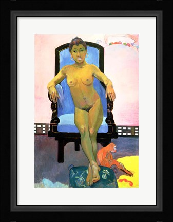 Framed Annah the Javanese Print