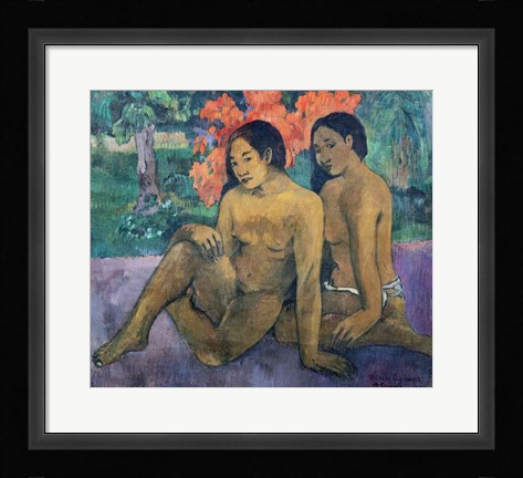 Framed And the Gold of their Bodies, 1901 Print