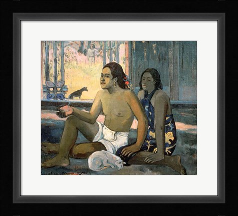 Framed Eiaha Ohipa , 1896 Print