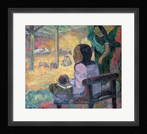 Framed Be Be (The Nativity), 1896 Print