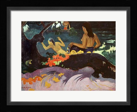 Framed Fatata te Miti Print