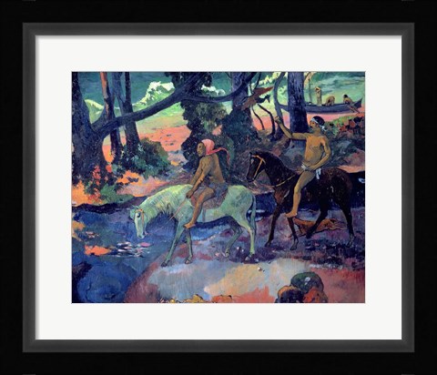 Framed Escape, The Ford, 1901 Print