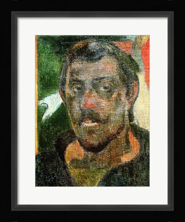 Framed Self Portrait, 1890 Print