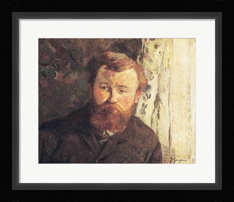 Framed Portrait of Achille Granchi Taylor, 1885 Print