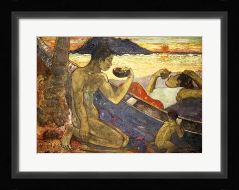 Framed Canoe Print
