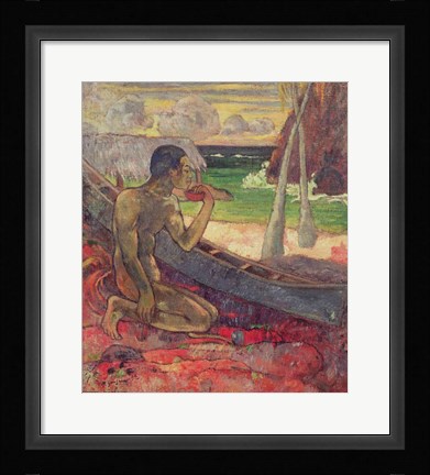 Framed Poor Fisherman, 1896 Print