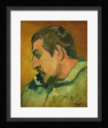 Framed Self Portrait, 1896 Print