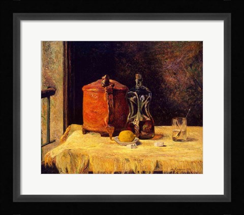 Framed At the Window, 1882 Print