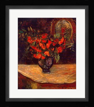 Framed Bouquet, 1884 Print