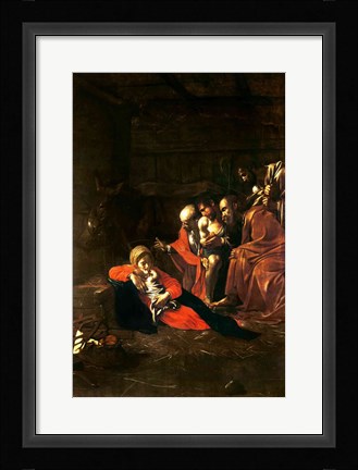 Framed Adoration of the Shepherds Print