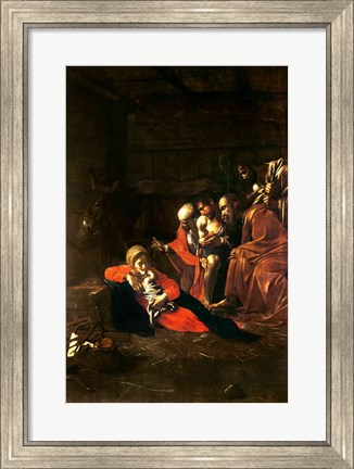 Framed Adoration of the Shepherds Print