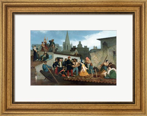 Framed Napoleon III Print