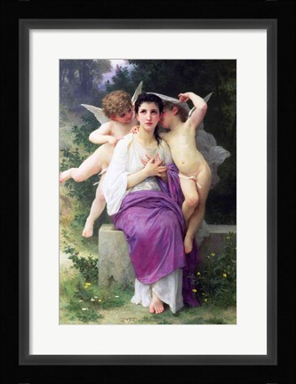 Framed Heart's Awakening, 1892 Print