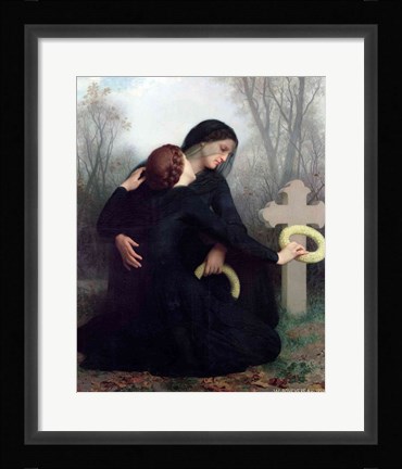 Framed Le Jour des Morts Print