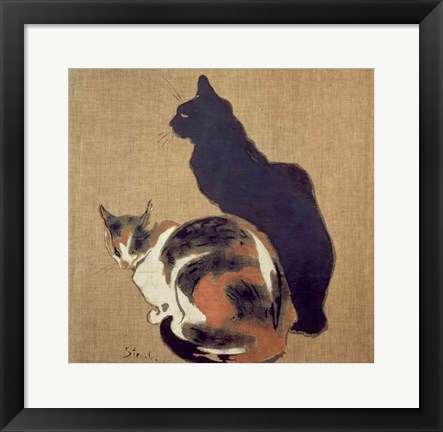 Framed Poster advertising 'Pure Sterilised Milk from La Vingeanne' Print