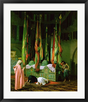 Framed Shrine of Imam Hussein Print