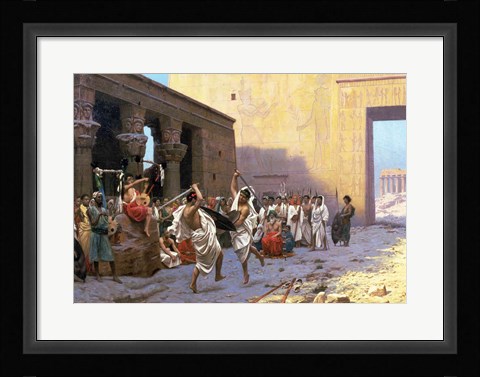 Framed Sword Dance Print